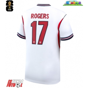 Inglaterra Morgan Rogers #17 Primera Equipación Mundial 2026 Manga Corta